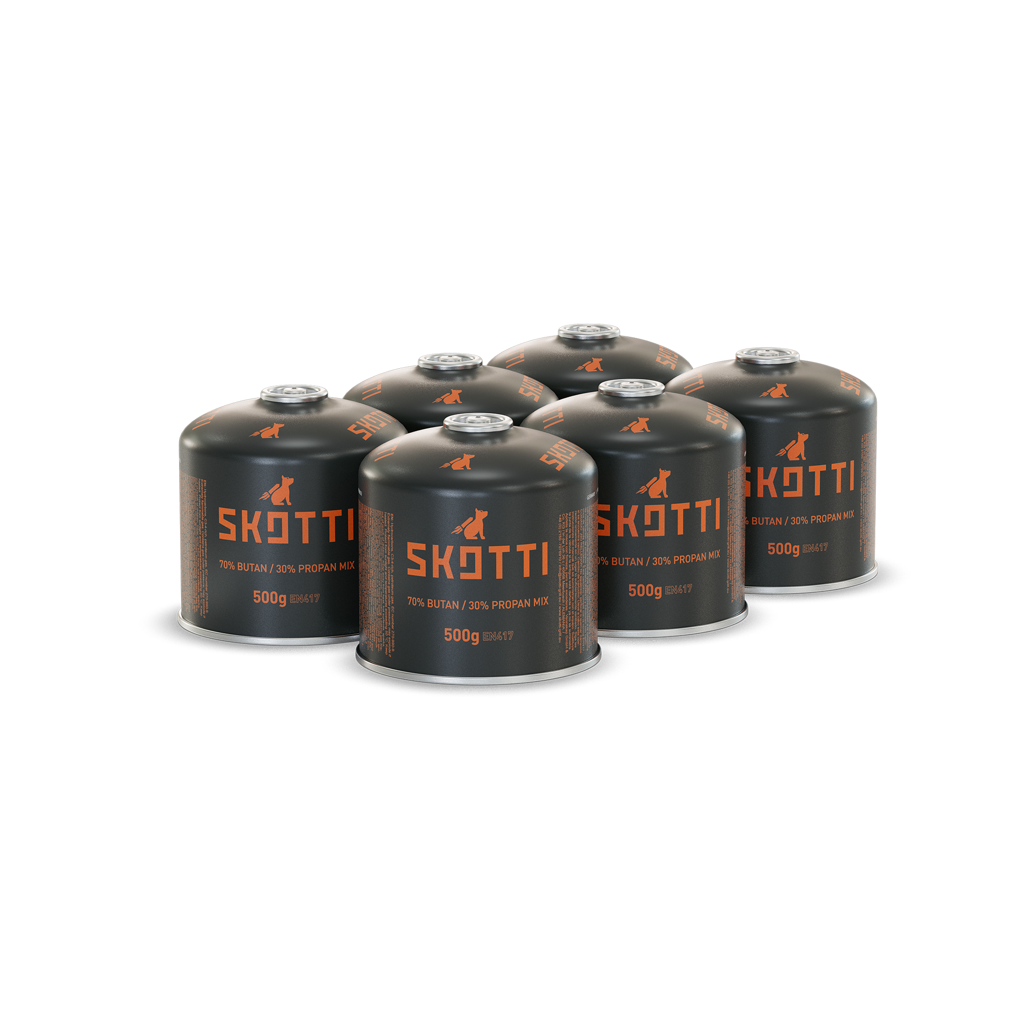 SKOTTI GAS 6ER-PACK